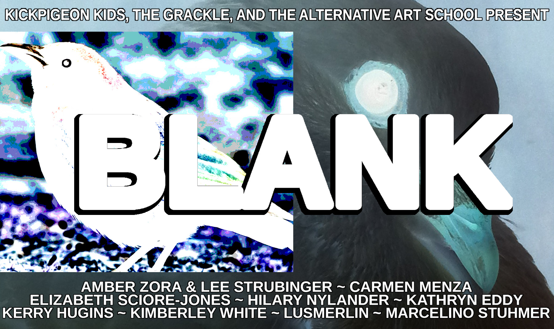 KickpigeonKids Group Show at Grackle Art Gallery